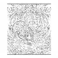 Indian Leopard dipping paws in jungle puddle coloring page