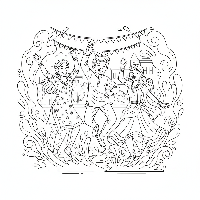 Teenagers dancing with Holi colors, free printable coloring page
